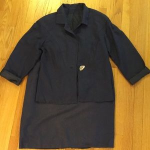 Vintage 2 piece women’s spring suit - tailor made